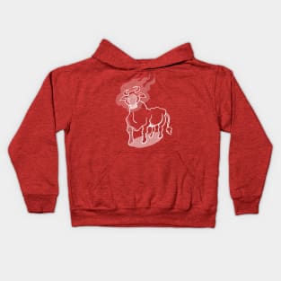 Black Snout Bull Kids Hoodie